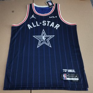 45 Mitchell 2024 East All star game jersey Navy